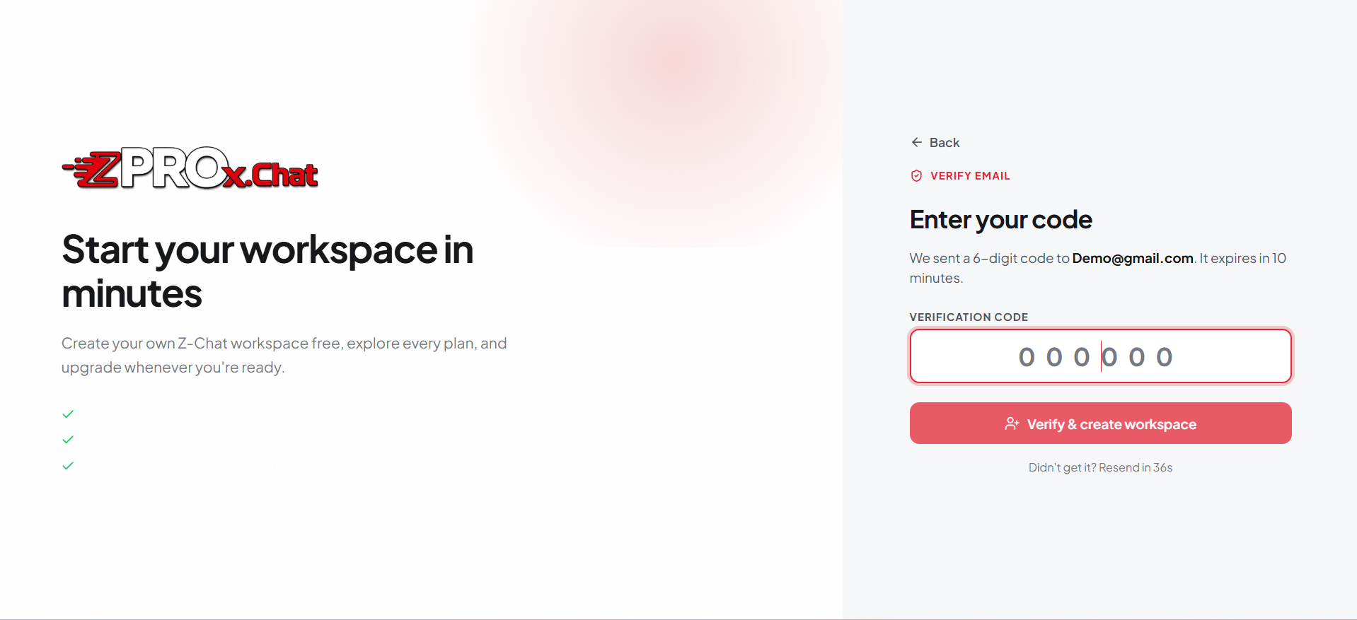 Figure 2. Enter your code